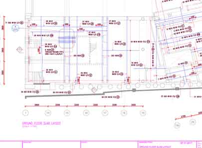 Rebar Estimation shop drawings Perth