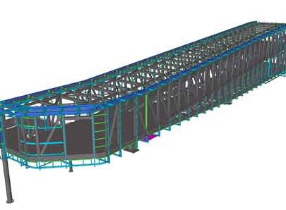 structural steel detailing tekla